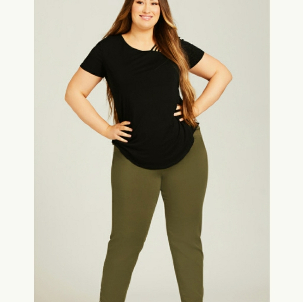Avenve denim olive butter denim jeans